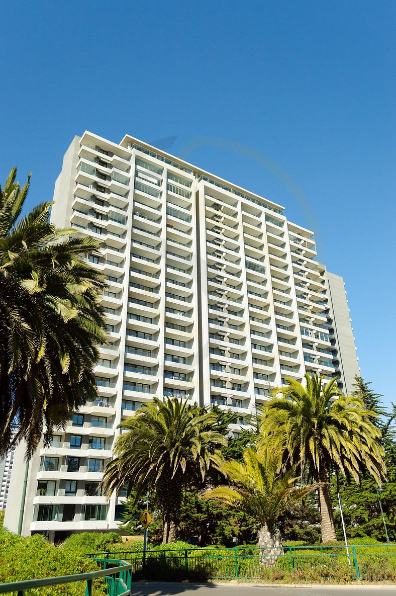 Beautiful apartment with a view of the dunes, in Concón.