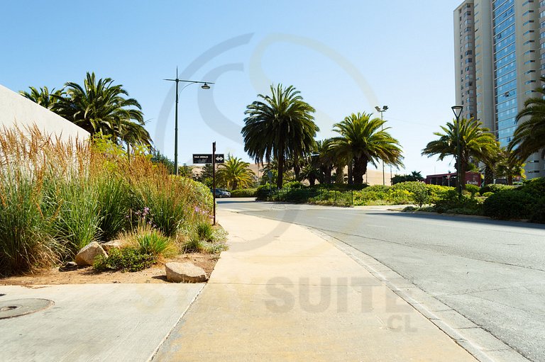 Beautiful apartment with a view of the dunes, in Concón.