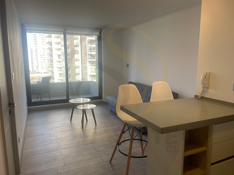 Confortável e Moderno Apartamento com Piscina em Costa de Mo