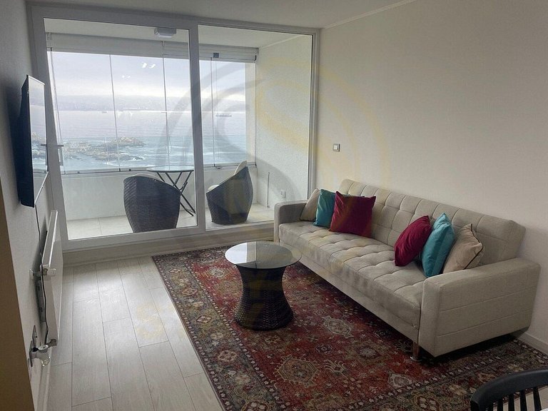 Hermoso departamento con espectacular vista al mar